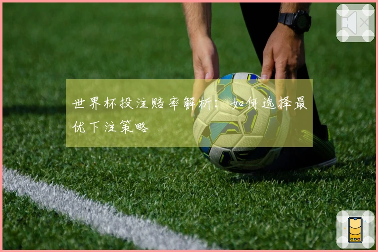 世界杯投注赔率解析：如何选择最优下注策略